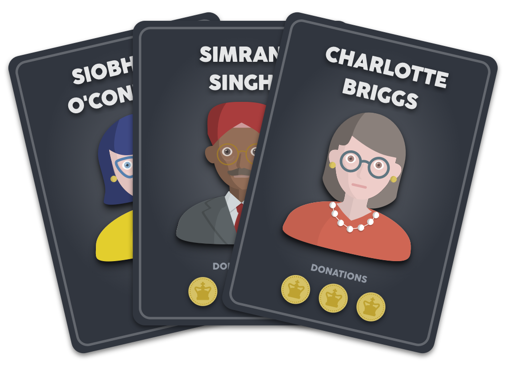 Preview of Majority candidate cards